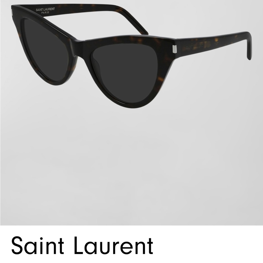 Saint Laurent Black Cat-eye Sunglasses 🕶️🕶️ SL425